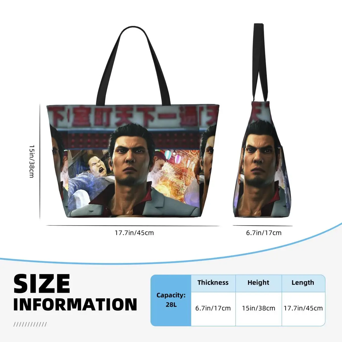 ยินดีต้อนรับสู่กระเป๋าโท้ทชายหาดคามูโรโช คิริว คาซูมะ กระเป๋าโท้ทสำหรับเล่นกีฬา ยิม โยคะ กระเป๋าโท้ทใบใหญ่ กระเป๋าเดินทางสำหรับผู้หญิง กระเป๋าฟิตเนส