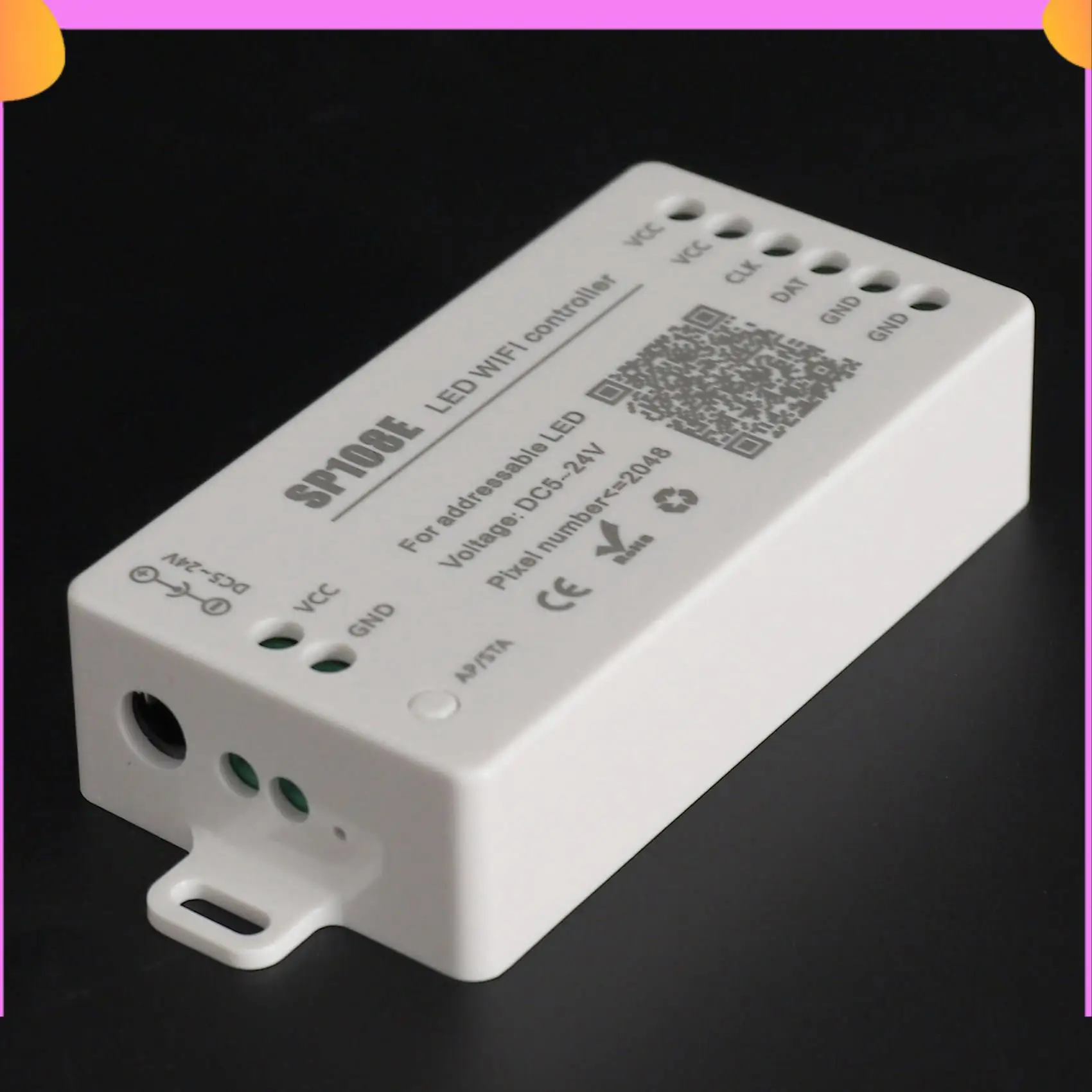 

A23P 3X SP108E Светодиодный контроллер Wi-Fi Magic WS2812B WS2813 и т. д. Модуль светодиодной ленты Light Smart APP Беспроводное управление