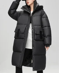 New Casual Fashion Winter Coats Autumn Parkas For Women 2024 Coat Thick Parka Women's Jacket Plus Size Women Clothing