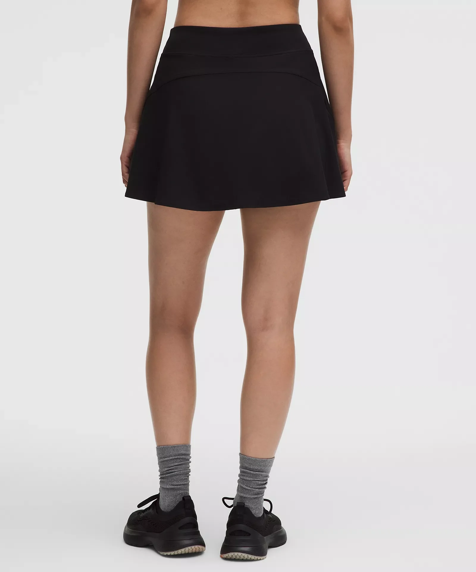 New Breathable High Stretch Sports Skort Minimal Activewear for Running FitnessWomen Lightweight Tennis Skirt Built-in Shorts