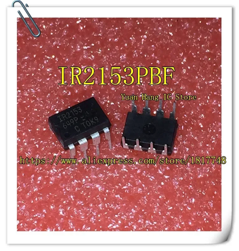 10pcs/lot IR2153 IR2153PBF 2153 DIP-8  bridge driver chip