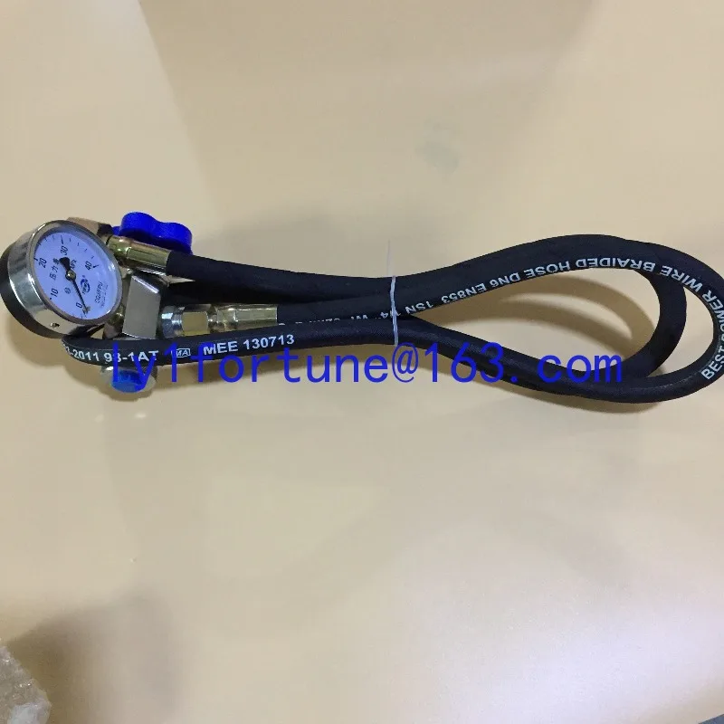 Accumulator Gas Filling Tool Hydraulic QC12Y Shearing Machine Nitrogen Filling Tool CQJ - 16/25/40 MPA