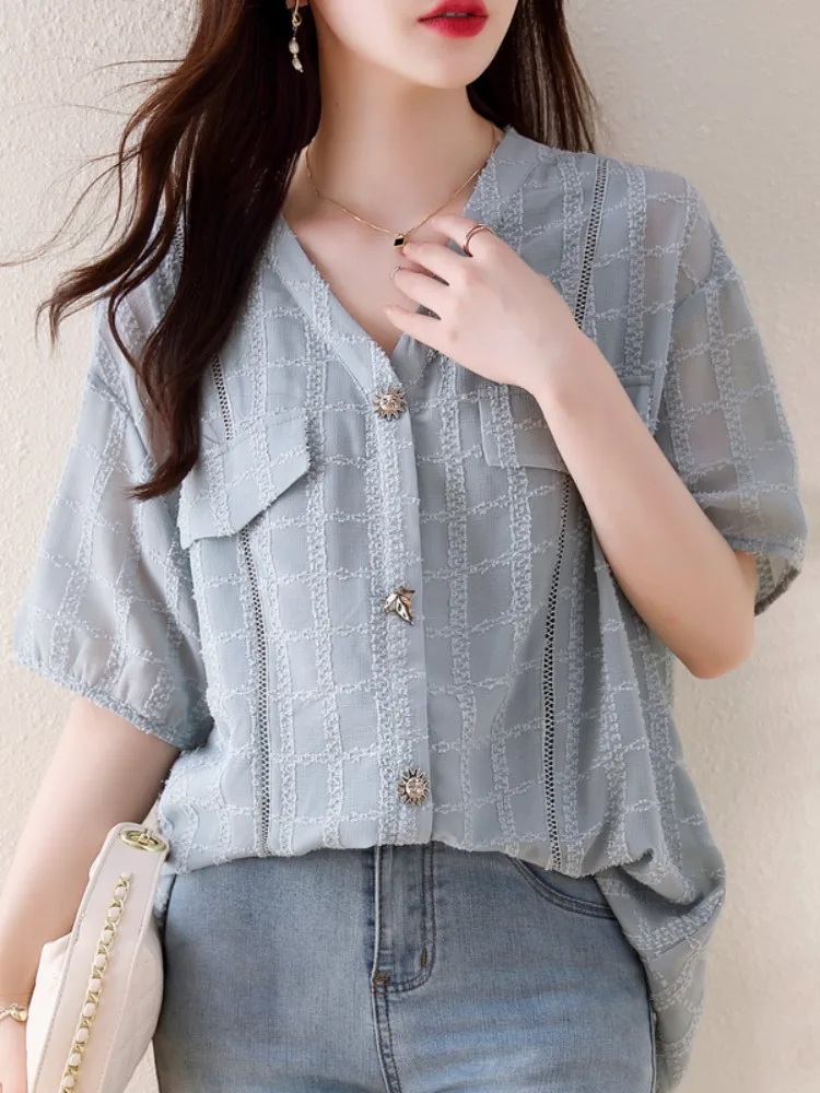 

Японский Sle V-Ne irt, женский летний повседневный удобный утягивающий топ средней длины большого размера, дышащий топ из смеси хлопка