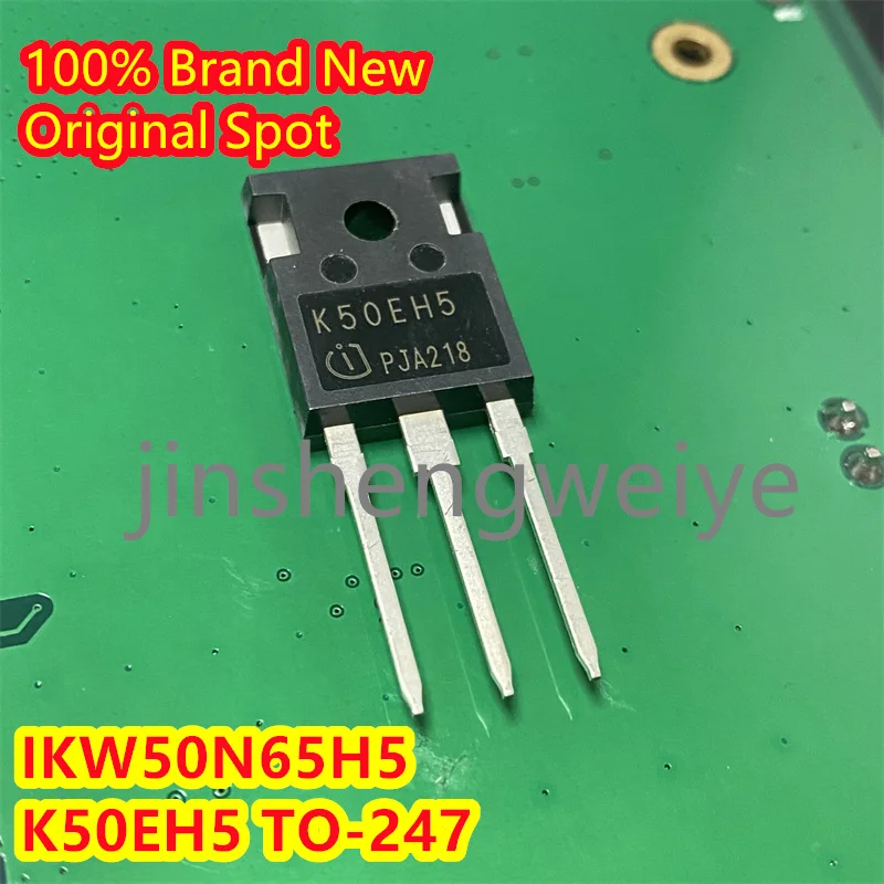 K50EH5 IKW50N65H5 TO-247 Brand New Original 650V 50A IGBT Single Tube In Stock 1~10PCS