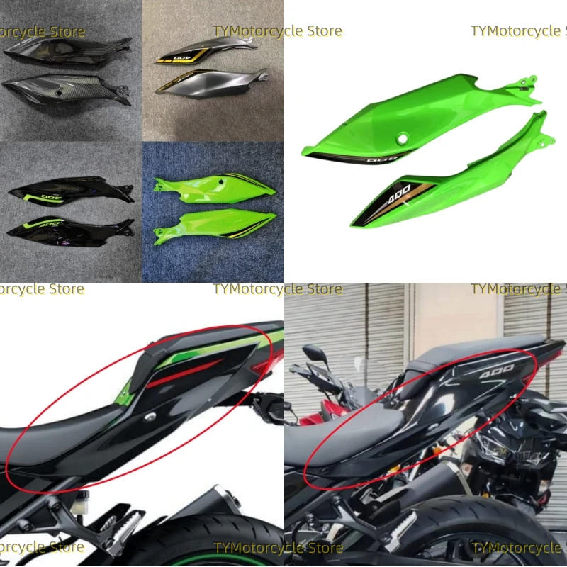 Motorcycle Rear Tail Fairing Fit for KAWASAKI Ninja 400 Z400 EX400 Ninja400 2018 2019 2020 2021 2022 2023 2024