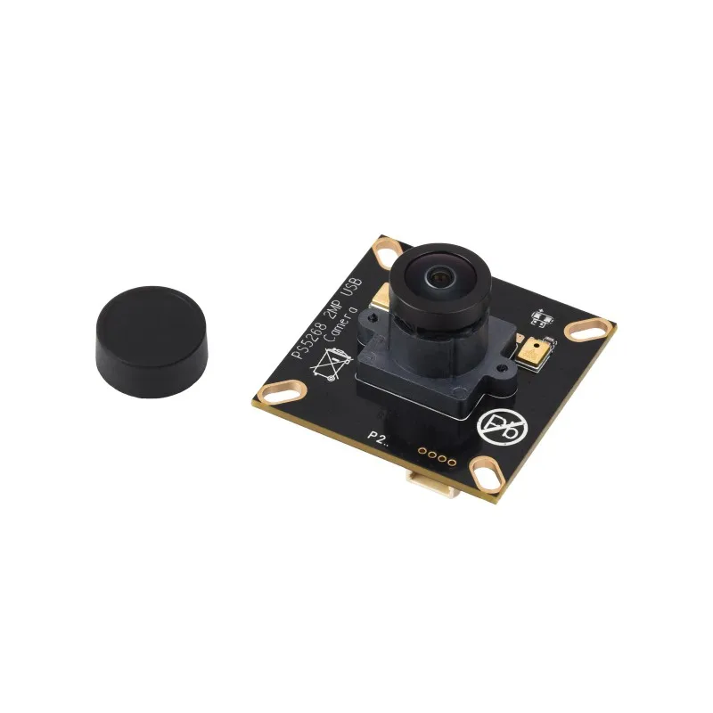 PS5268 2MP M12 Camera Module Type‑B 1080P USB 2.0 UVC Camera High Dynamic Range HDR Rolling Shutter Onboard Dual Microphones For