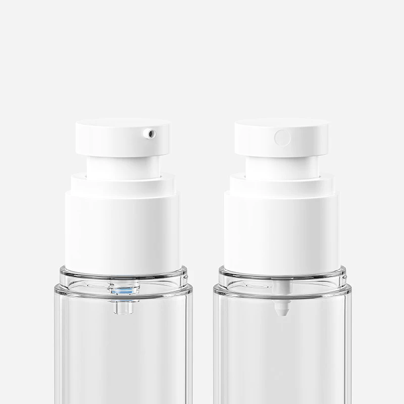 15/30/60ml AS Vacuum Clear Spray Dispenser Bottle Water Lotion Pressed Travel Empty Bottle Mini Portable Cosmetic