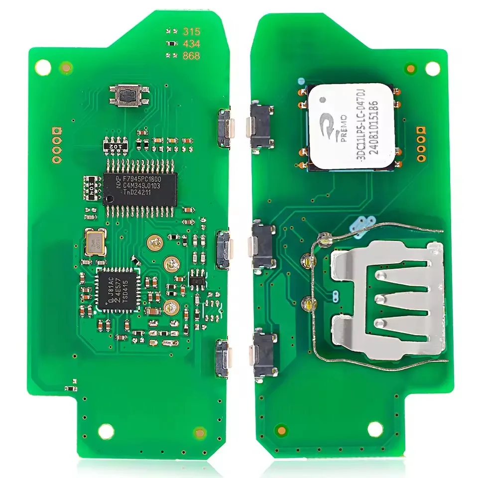 Smart 315/434/868 MHz Keyless Go Für BMW F Chassis 3 5 7 Serie X1 X3 X5 X6 X7 2011-2019 Modifizierte FEM BDC CAS4 CAS5 Schlüssel Fernbedienung