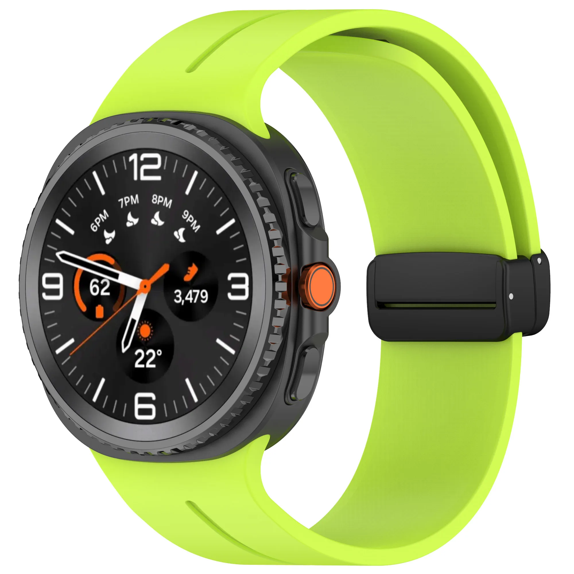 Silikonarmband für Samsung Galaxy Watch 8 9 40mm 44mm Magnetverschluss Uhrenarmband für Samsung Galaxy Watch 8 Classic 46mm Correa – Detail 28