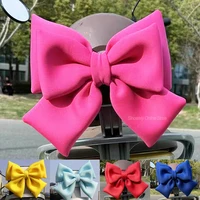 Decoración de nudo de mariposa multicolor para casco de motocicleta, pegatinas de decoración para casco de motocicleta y bicicleta, estilo Cosplay para mujer