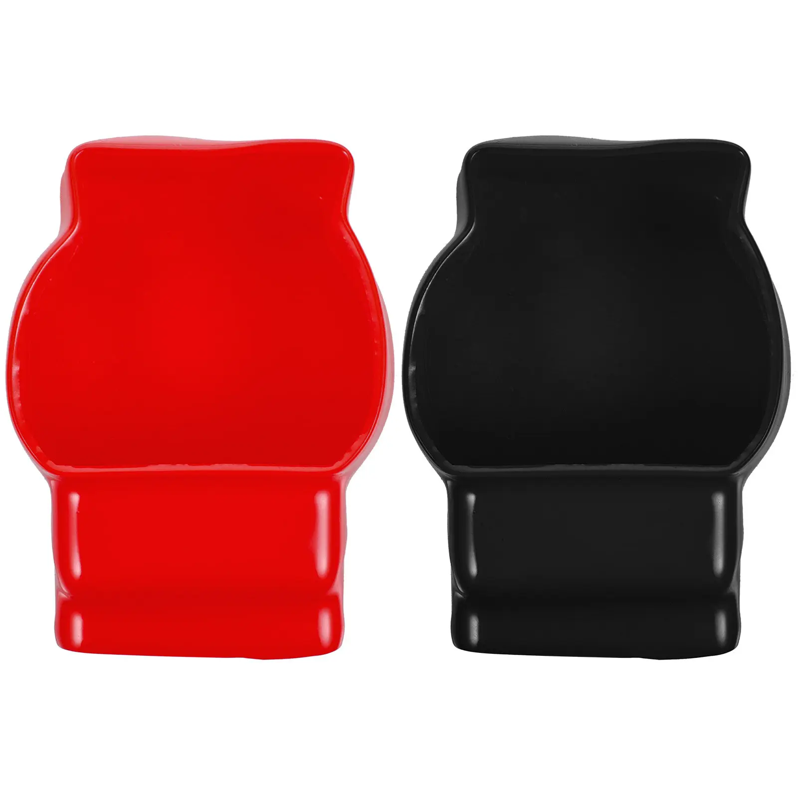 

2Pcs Battery Terminal Protector Caps Insulated Flame-Retardant PVC Covers Positive Negative Cable Sheaths Car Truck Suv Boat Atv