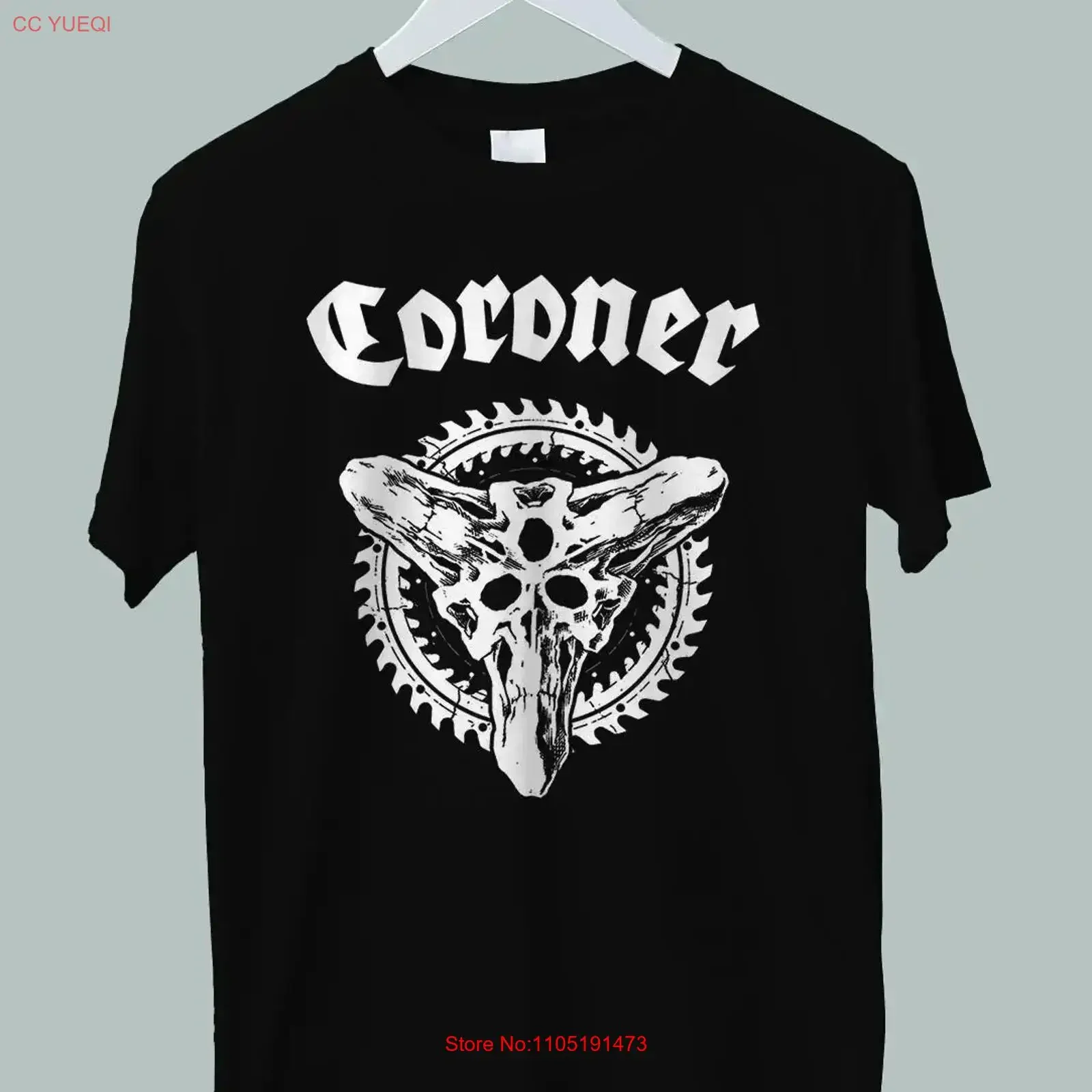 Coroner Saw Blade T Shirt S M L XL 2XL 3XL vintage Washed Top For Everyday Wear fashion graphic Casual Comfortable