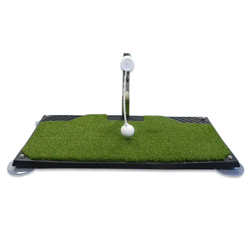 Custom Golf Driving Range Mat Chipping Mat Golf Swing Trainer 360 Rotation Golf Swing Mat Practice Trainer