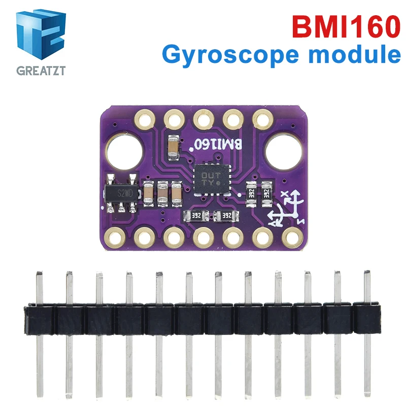 GREATZT BMI160 Latest Stance Accelerometer Gyroscope module 6 Dof inertial Measurement Sensors