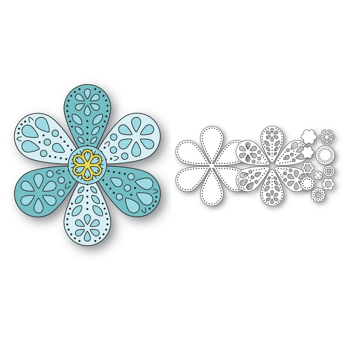 Petal Bird Fox Butterflies Swallow Swirl Mushrooms New Cutting Dies for Scrapbooking Supplies Paper Making Card Craft