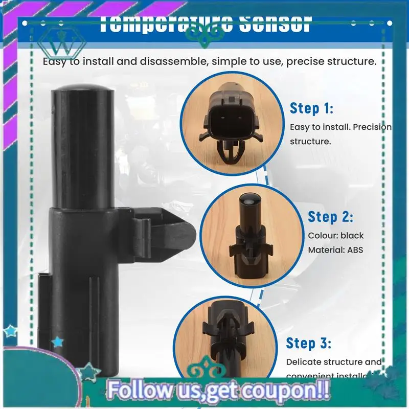 AA92-السيارات المحيطة في الهواء الطلق استشعار درجة حرارة الهواء لمازدا 2/3/5/6 CX-5 CX-7 2006-2014 G5-18-61-764 #6