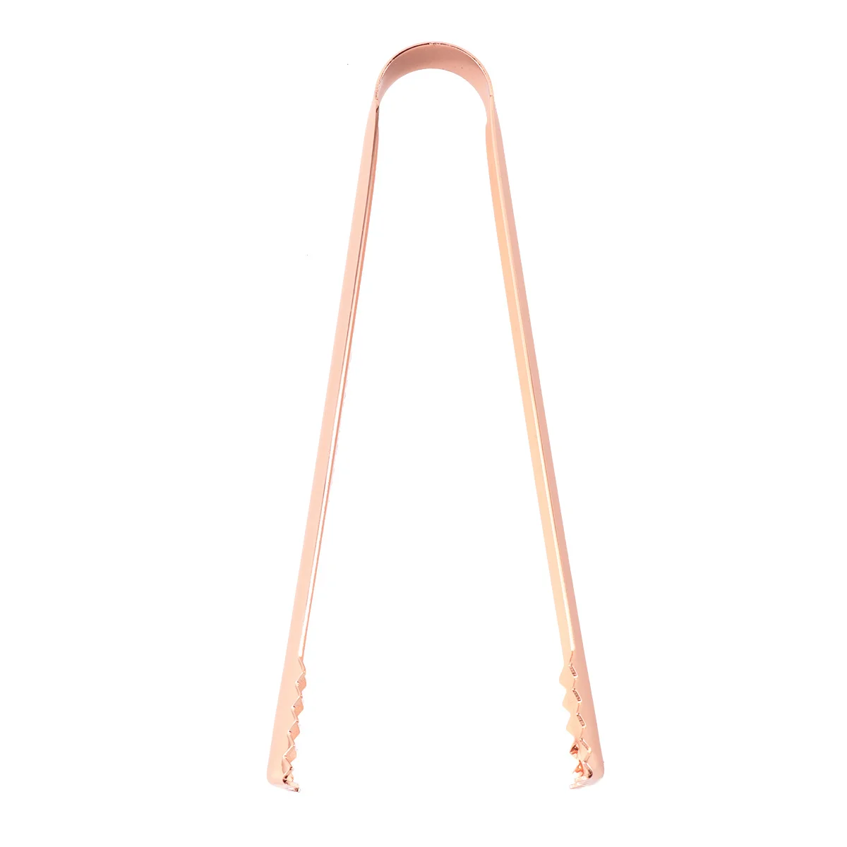 

2Pcs Food Tongs Stainless Steel Rose Gold Ice Tongs Kitchen Serving Candy Bar Tea Party Food Folder Bread Clip