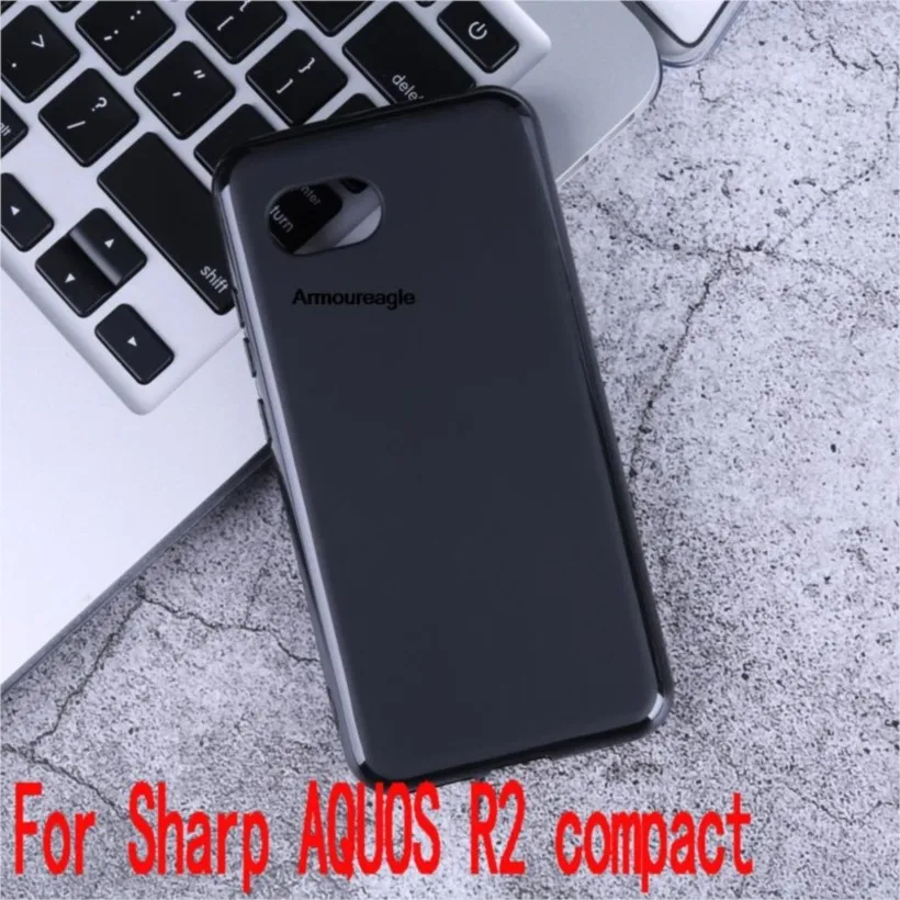 

soft tpu case guard on for sharp aquos r2 compact gel pudding silicone phone protective back shell for sharp aquos r2 compact