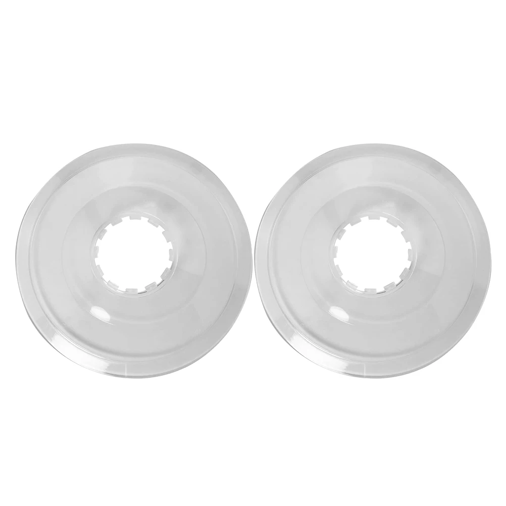 

2 Pcs Flywheel Guard Bike Protector Cover Wheels Guards for Rear Clear Spokes