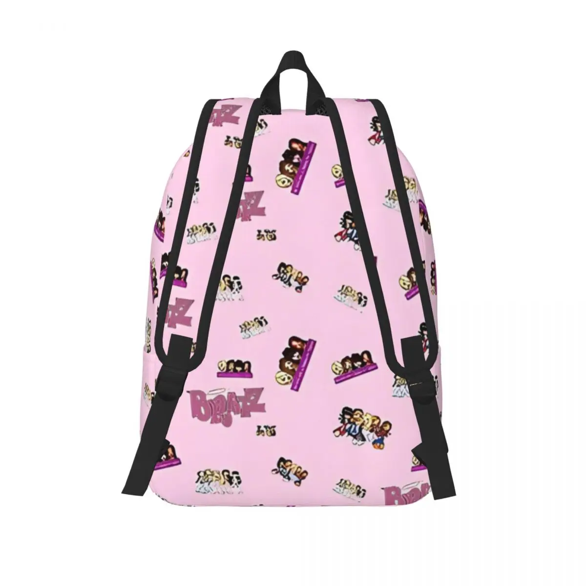 Bratz-bolsas de libros escolares para hombres y mujeres, muñecas de juguete animadas, mochila de día de lona, deportes universitarios medios y altos