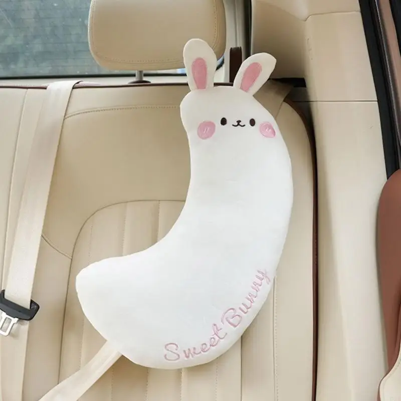 Komfort podróży dla dzieci Podkładka uprząż samochodową Oddychająca tkanina odporna na pot Poduszka na dłuższą podróż