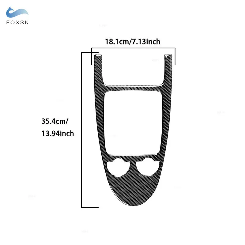 Car Interior Accessories For Mercedes Benz SLK R171 2004 2005 2006 2007 2008 2009 2010 Central Control Gear Shift Panel Trim