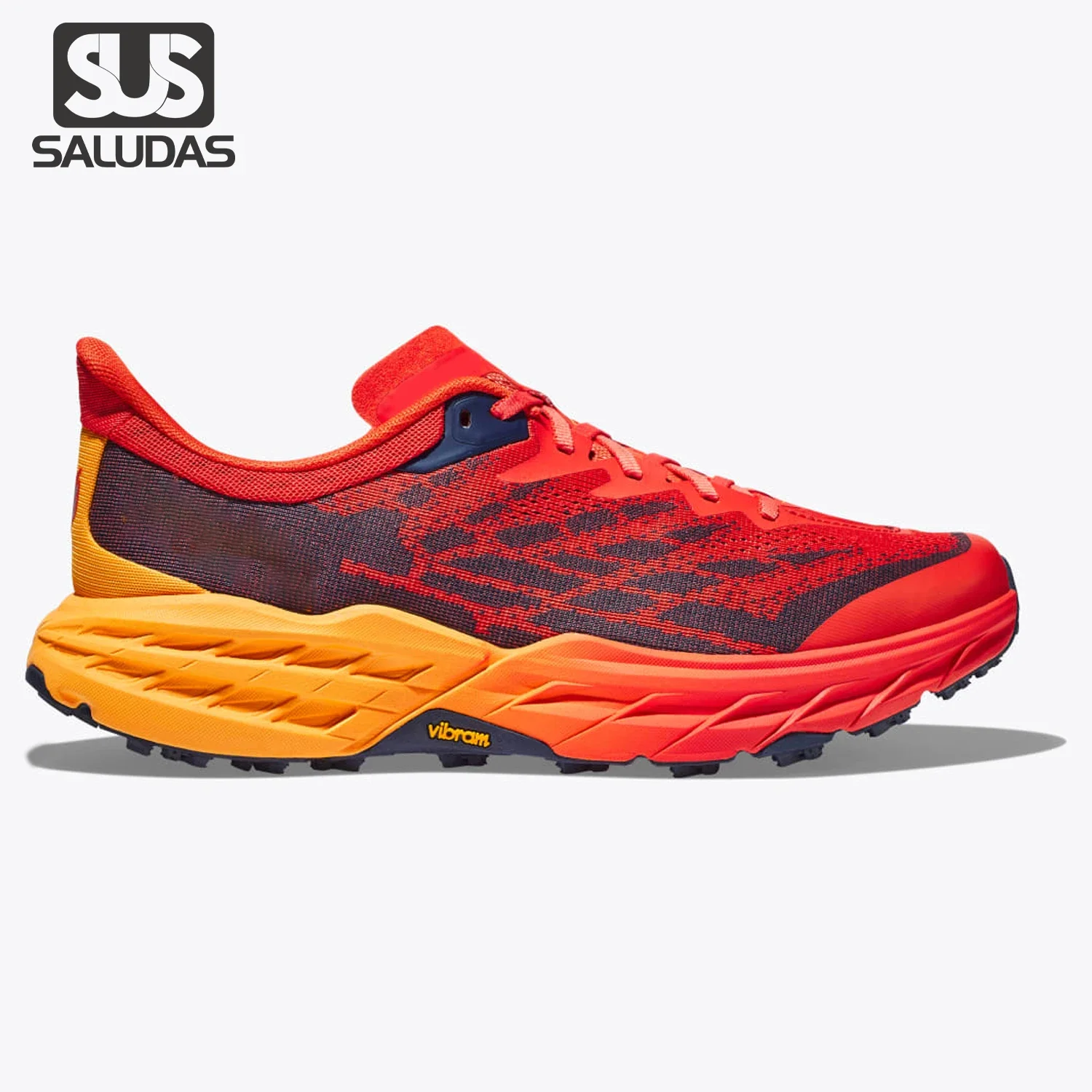 

SALUDAS Original Men Hiking Shoes All-terrain Anti-skid Wear-resistant Climbing Running Shoe Shock-absorbing Cross-country Shoes