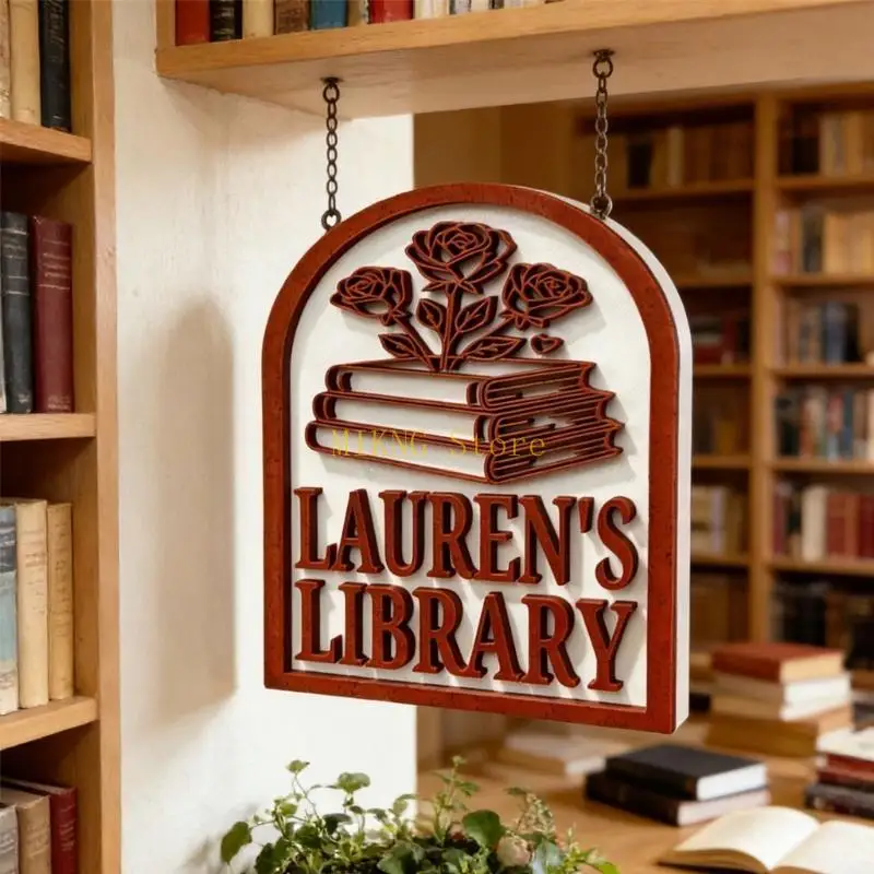 Three Dimensional Printed Library Shelf Sign Book Shelf Identifier Bookshelf Ornament Book Location Sign For Shelves best sale