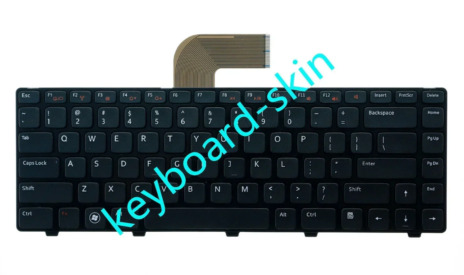 New US Keyboard No-backlit For Dell XPS 15 L502X X502L,Inspiron 15R 5520 SE 7520 15 3520,14R 5420 SE 7420,MP-10K63US-698 laptop