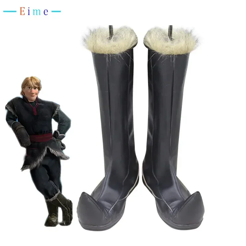 

Kristoff Cosplay Shoes PU Leather Shoes Halloween Boots Cosplay Props Custom Made