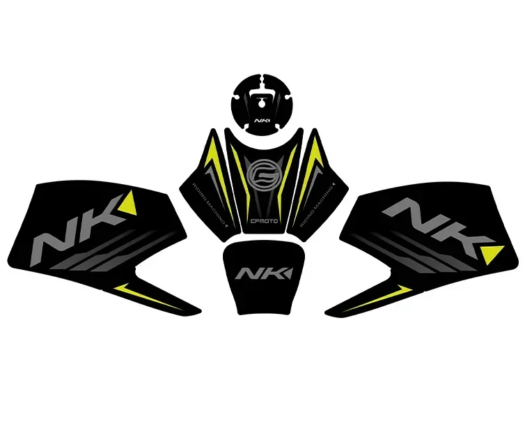 Per CFMOTO 450NK 450 NK moto Tank Pad Protector Leather glassing Sticker decalcomanie accessori moto