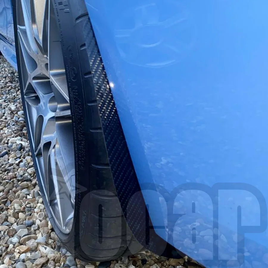 oiomotors Dry Carbon Fiber Rear Splash Guards Arch Guards Mud Flaps for BMW F80 M3 F82 F83 M4