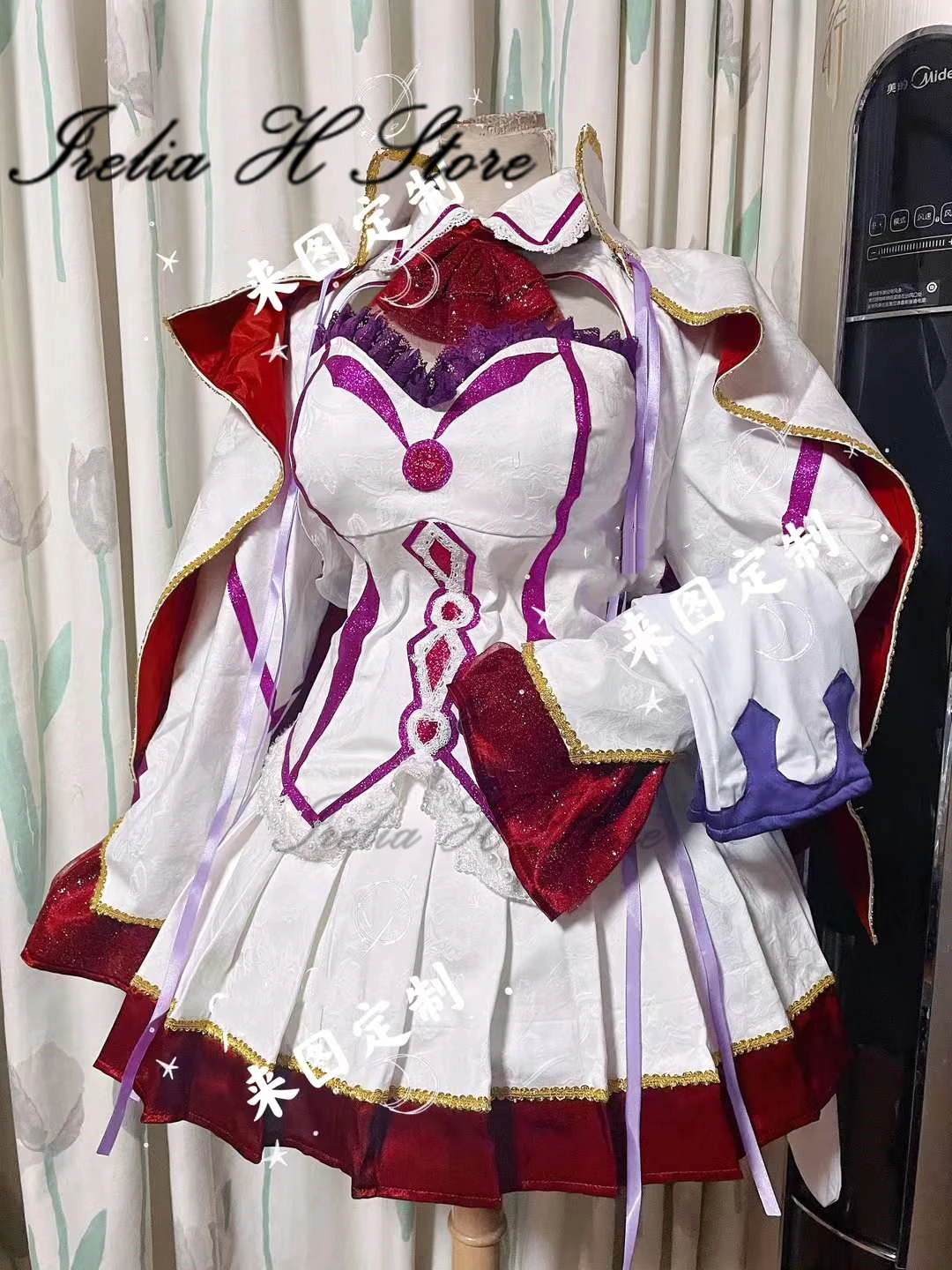 Irelia H Store Irelia H Store flare from redo of healer flare Cosplay Costume for women Anime dress Custom size