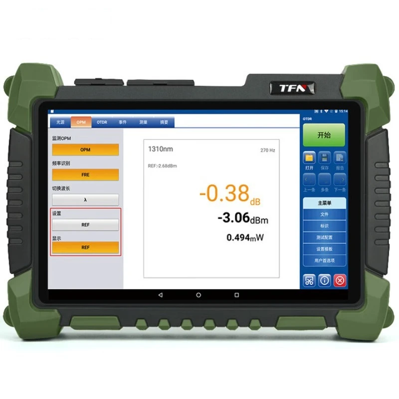 TFN RM7 Seri OTDR Optical Time Domain Reflectometer OTDR OTDR Optical Fiber Tester Optical Fiber Fault Detector Single Mode