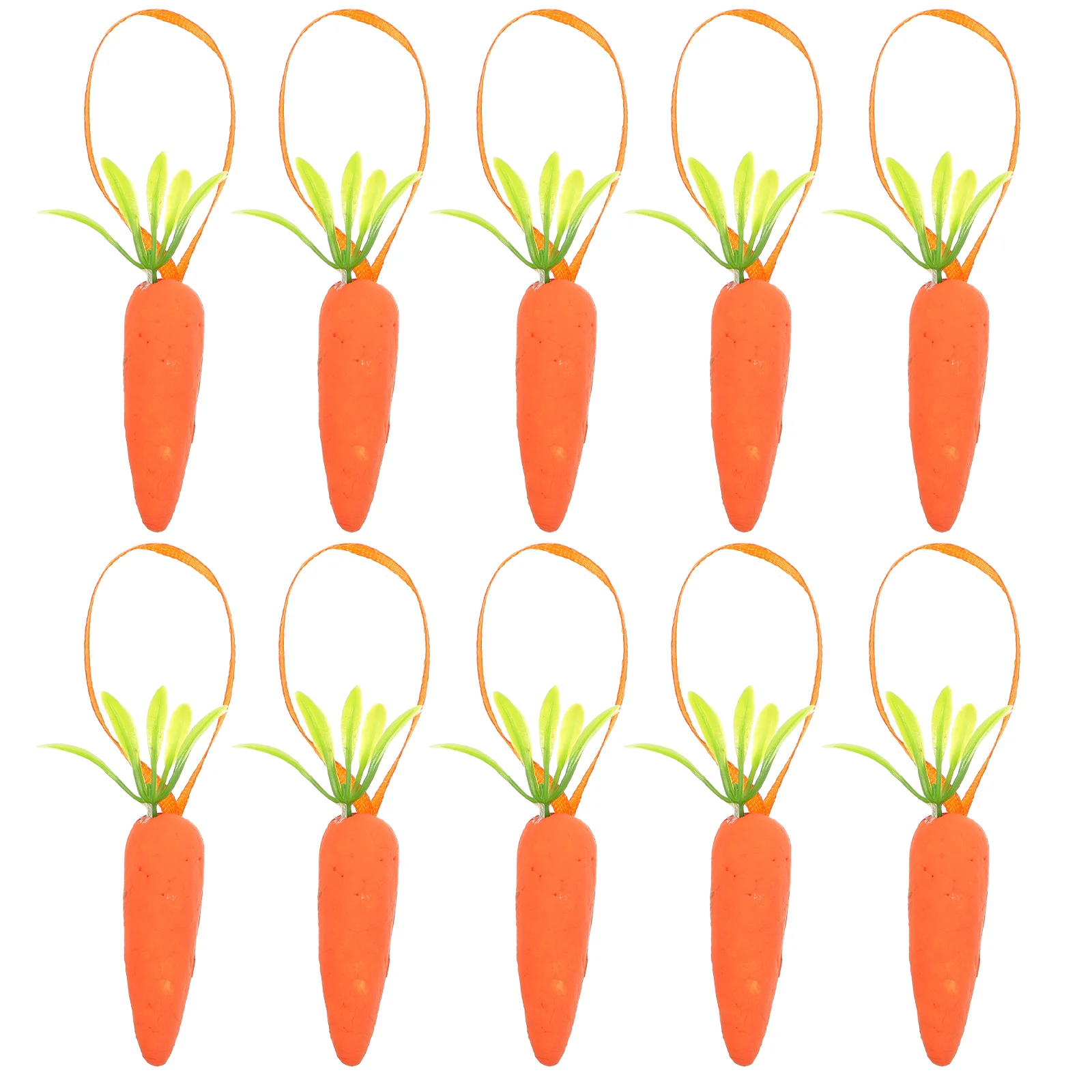 Carrot Ornament Foams Artificial Carrots Decor Decoration Miniature Easter Supplies Pendant