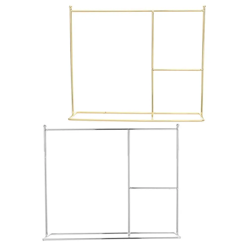 

2Pcs Metal Dress Rack Mini Garment Stand Clothes Storage Display Holder for Kids Room Decoration Clothes Rack
