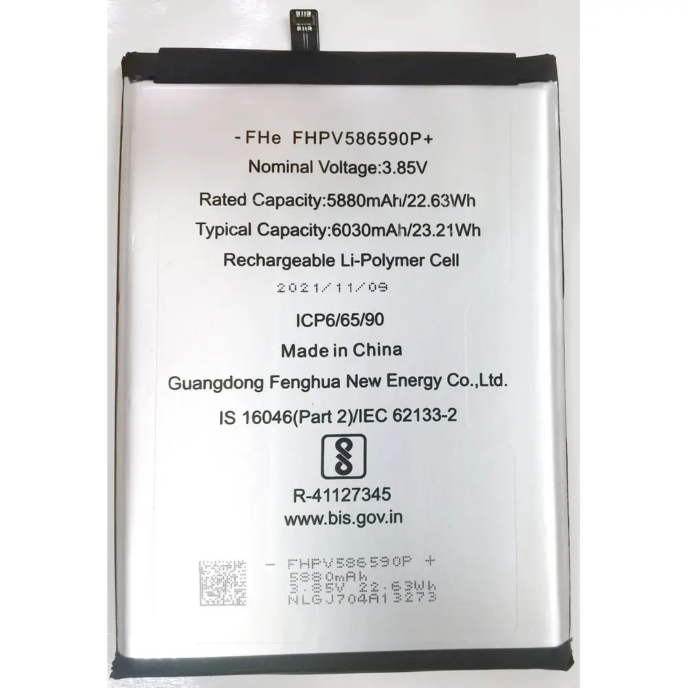 GIONEE-Replacement Phone Battery, SPCSPGNE6000AA 1ICP6/65/90