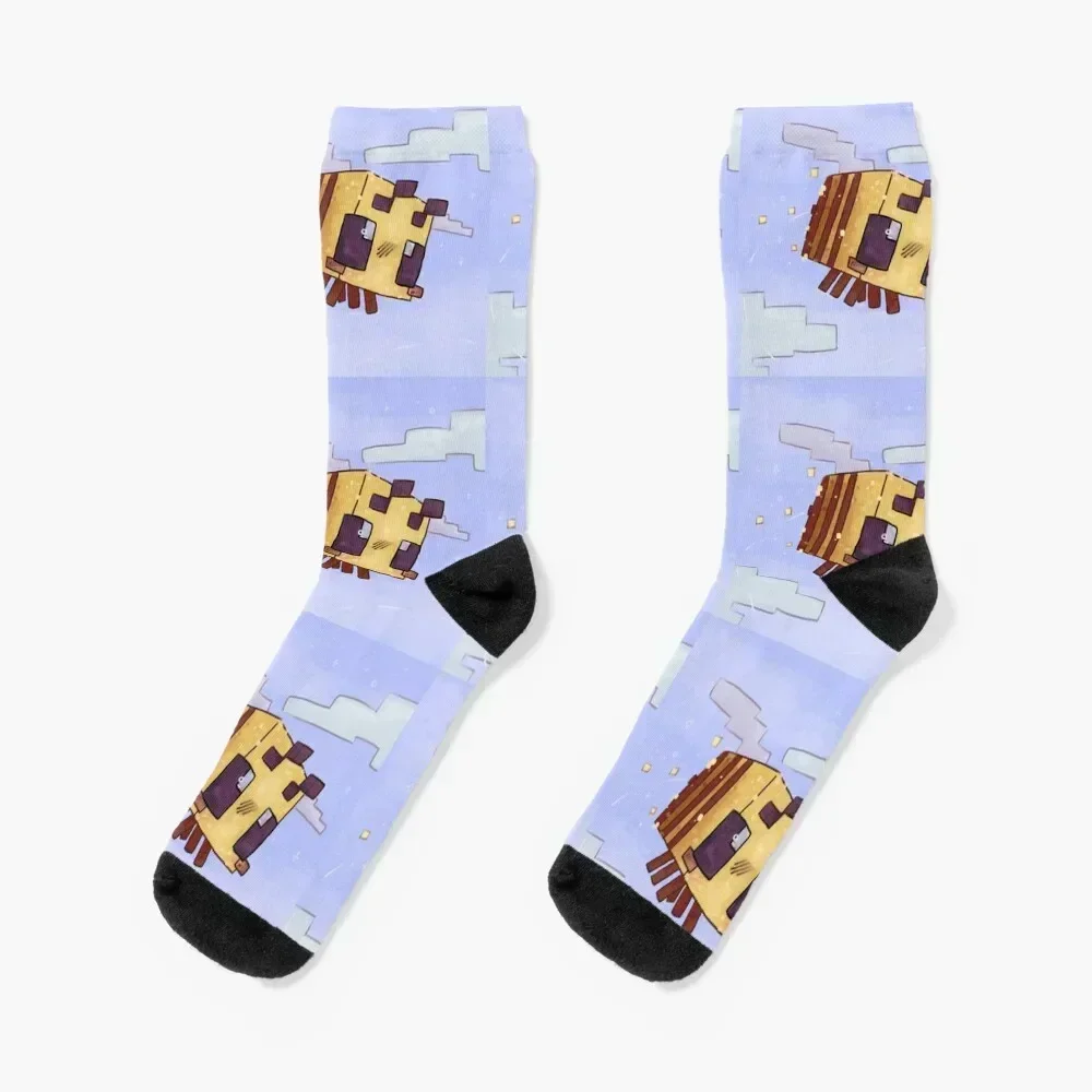 Fuzzy Mc Bee Socks …