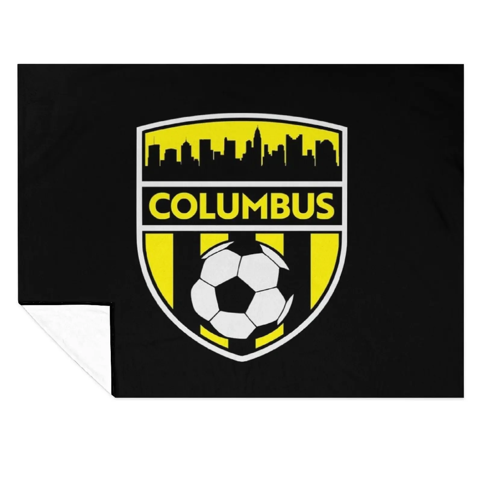

Columbus Soccer Team Crew SC Futbol Fan Throw Blanket warm for winter bed plaid Decorative Sofa Baby Blankets