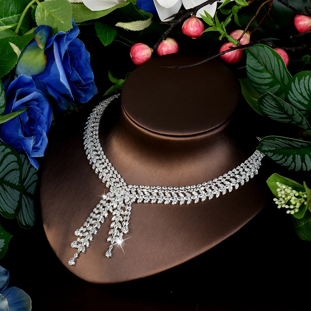 Colourful Sturdy Stunning Women's Costume Set Necklace Earrings Rings Bridal Jewellery Party Saudi Wedding Holiday Gift M-578