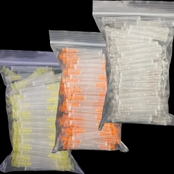 100pcs/Bag Dental Endo Irrigation Needle Tips 25/27/30G Dental Root Canal Lateral Irrigation Needle for Root Canals