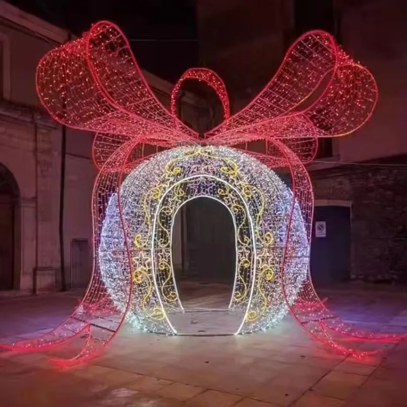 Duży, trójwymiarowy motyw świetlny - balon na ogrzane powietrze do dekoracji świątecznych i halloweenowych, do domu, na krajobraz, na wesele - klasyfikacja IP65