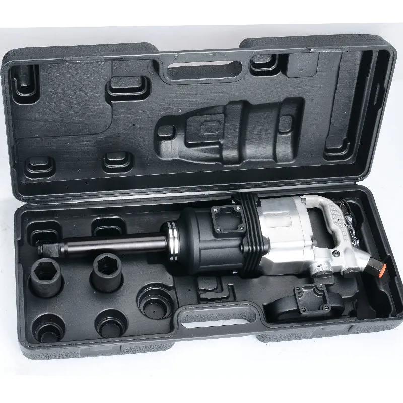 TY51550BK Air Impact Wrench Kit (4 Piece) Carrying Case works flawlessly Strong performer tire shop use