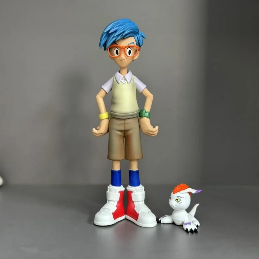 アニメデジモンアドベンチャー城戸ジョーフィギュアガブモンアクションフィギュア PVC 像コレクションモデルのおもちゃギフト