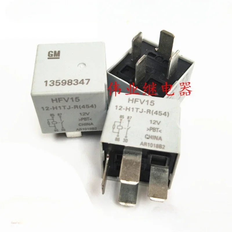 

（Brand-new）1pcs/lot 100% original genuine relay:GM 13598347 12V Automotive relay HFV15-12-H1TJ-R 4pins