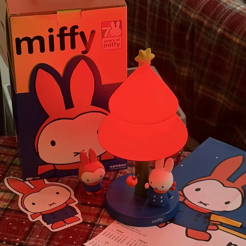 

Martube Miffy Apple Tree Table Lamp - Cute Cartoon Night Light For Bedroom Bedside Christmas Desktop Decoration Home Decor Gift