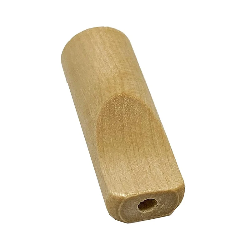 5Pcs Wood Pipe Filter Wood Smoking Pipes Smoke Cigarette Holder Mouthpiece For 1cm Small Cigar