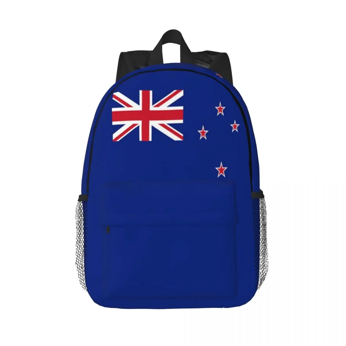 New Zealand Flag Wellington Backpacks Boys Girls Bookbag Casual Children School Bags Travel Rucksack Shoulder Bag Large Capacity