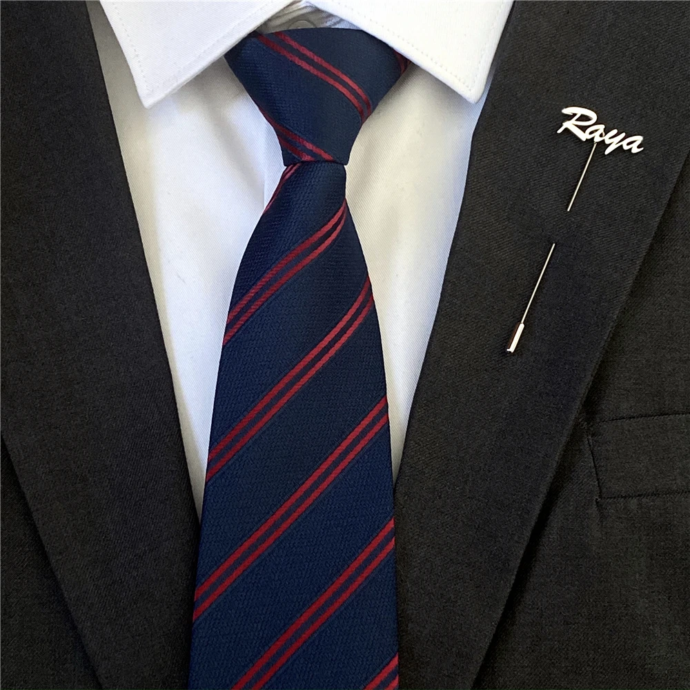 Personalized Men Lapel Pin Custom Name Brooch Collar Badge Stainless Steel Jewelry Dad Gift Wedding Groomsmen Suit Accessories