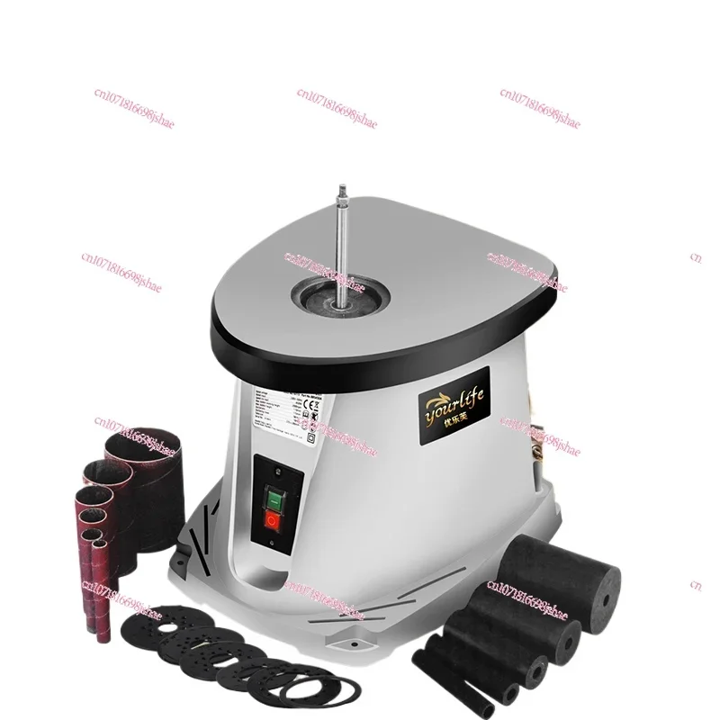 Electric Belt Machine Desktop Sand Column Machine Shaft Sand Sander Sander Polisher Roller Machine